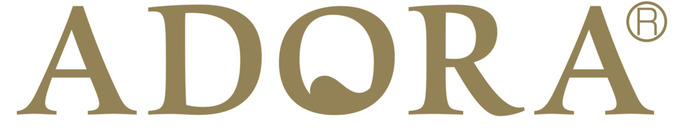 ADORA logo GULD